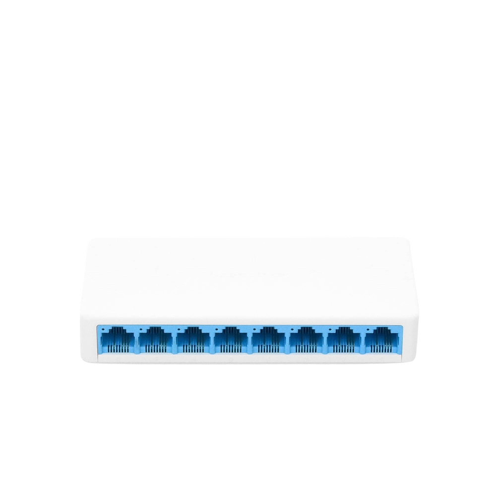 Switch NO Administrable / Para escritorio / 8 puertos 10/100 Mbps / Diseño Compacto / Plug and Play - Image 4