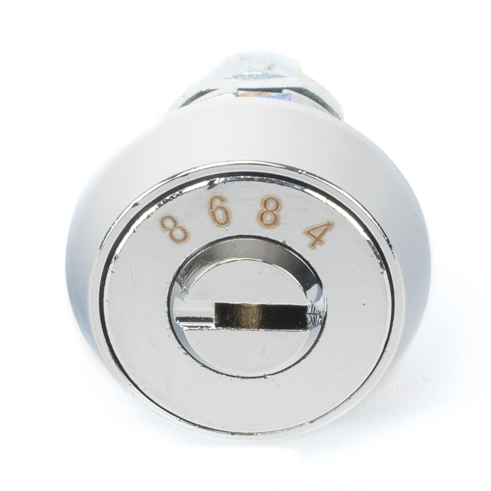 Chapa de Cañon Chico para Gabinete Metálico, (Llave única) - Image 2