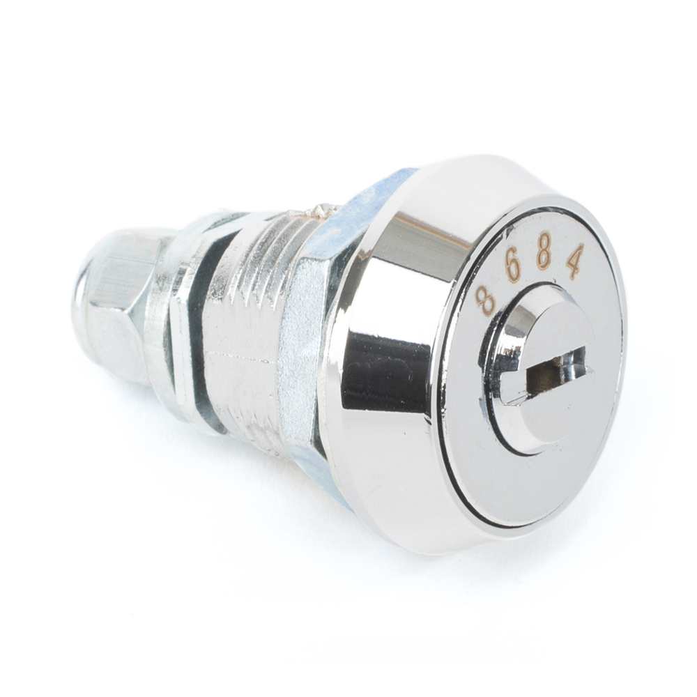 Chapa de Cañon Chico para Gabinete Metálico, (Llave única) - Image 3