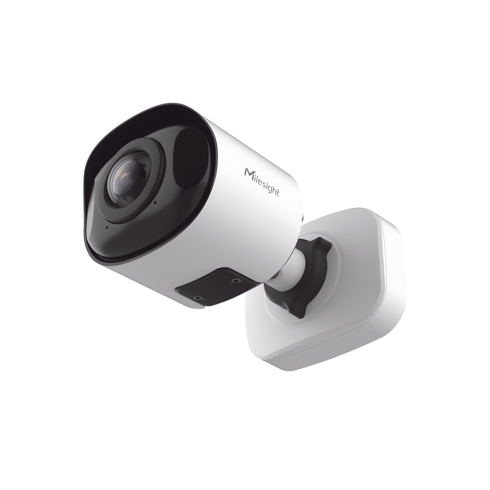Cámara Bullet de Red Mini Panorámica 180° AI / 4K / Super WDR 120dB / Micrófono Integrado / IP67-IK10 / Soporte PoE / Almacenamiento 1TB / Analítica IA VCA 8 Modos - Image 5