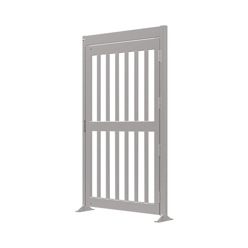 Puerta de Alta Seguridad de Cuerpo Completo Acabado en Acero Inoxidable - Image 2