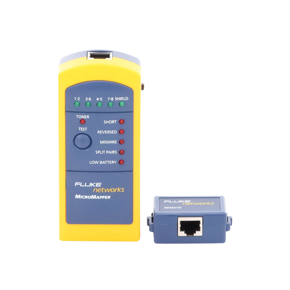 Probador de Mapa de Cableado MicroMapper, para Verificar R?pida y F?cilmente la Integridad del Cableado de Par Trenzado de Ethernet - Image 2