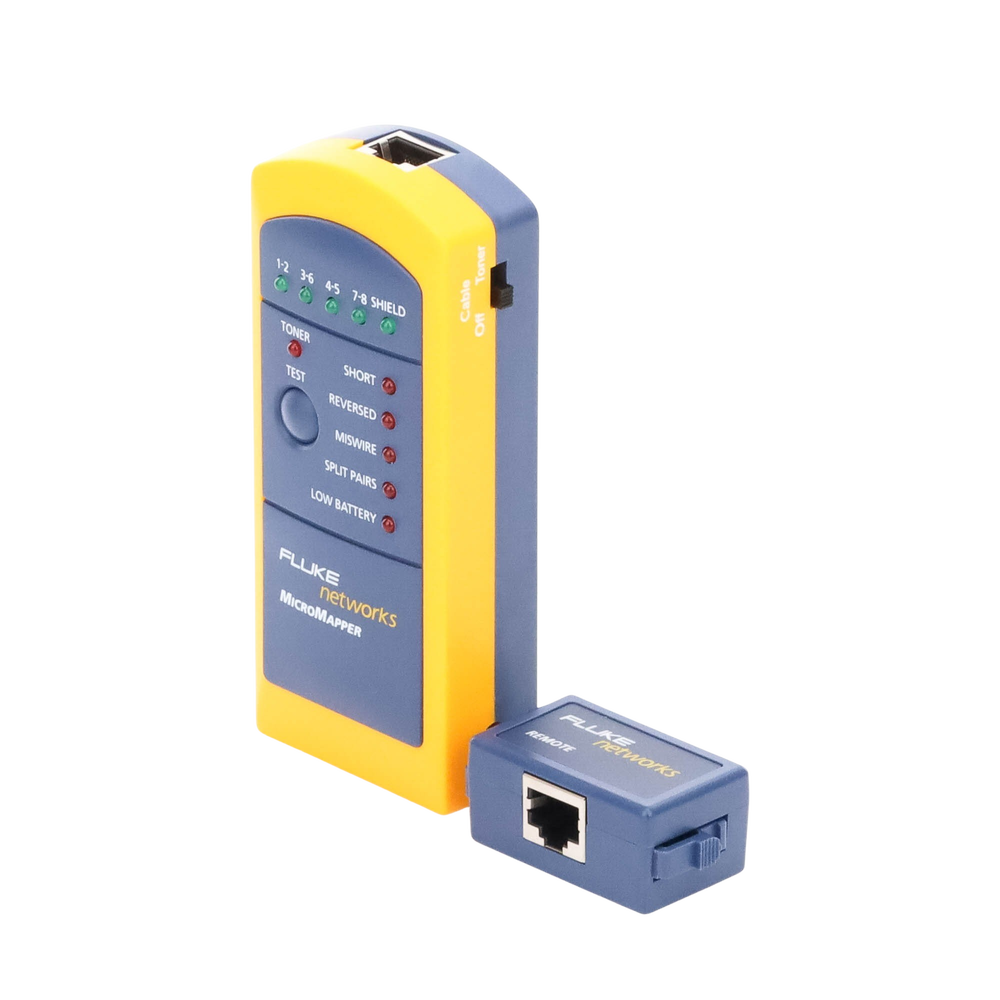 Probador de Mapa de Cableado MicroMapper, para Verificar R?pida y F?cilmente la Integridad del Cableado de Par Trenzado de Ethernet - Image 4