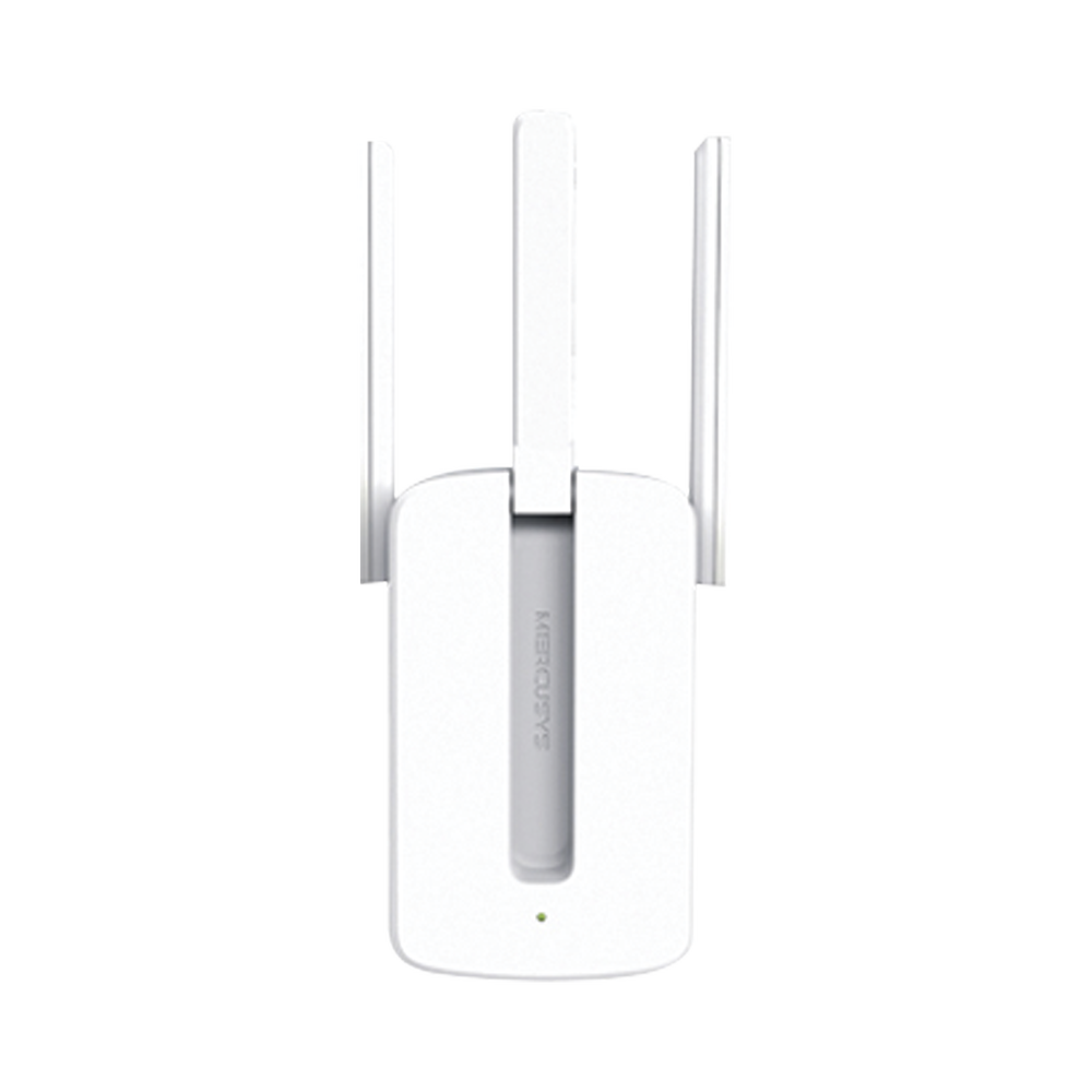Repetidor / Extensor de Cobertura WiFi N / MU-MISO / 300 Mbps 2.4 GHz / 3 antenas externas / Botón WPS