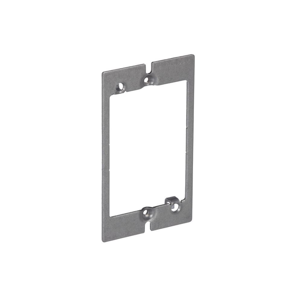 Adaptador de Placa de Pared, de Una Salida, Material CRS/Zinc - Image 2