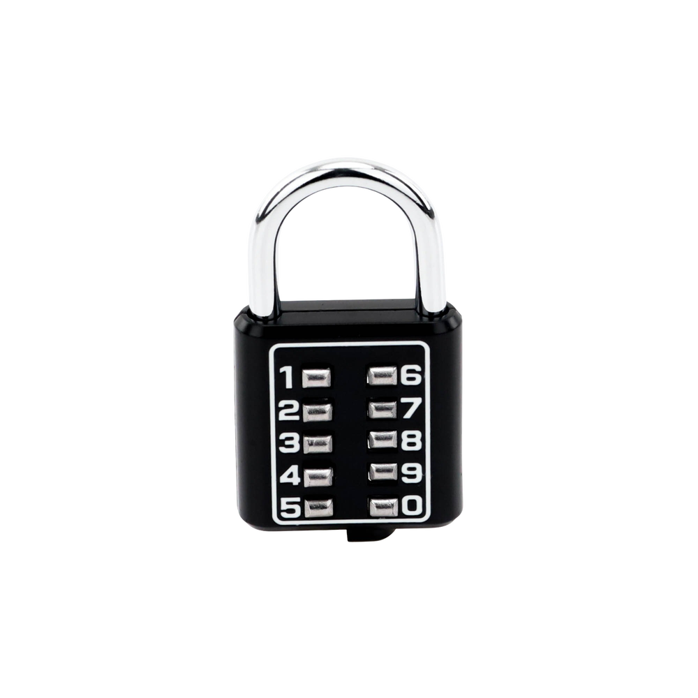 Candado Digital de Combinación M40 / No Requiere Llave / Combinación única integrada por 4 dígitos / Color Negro. - Image 4