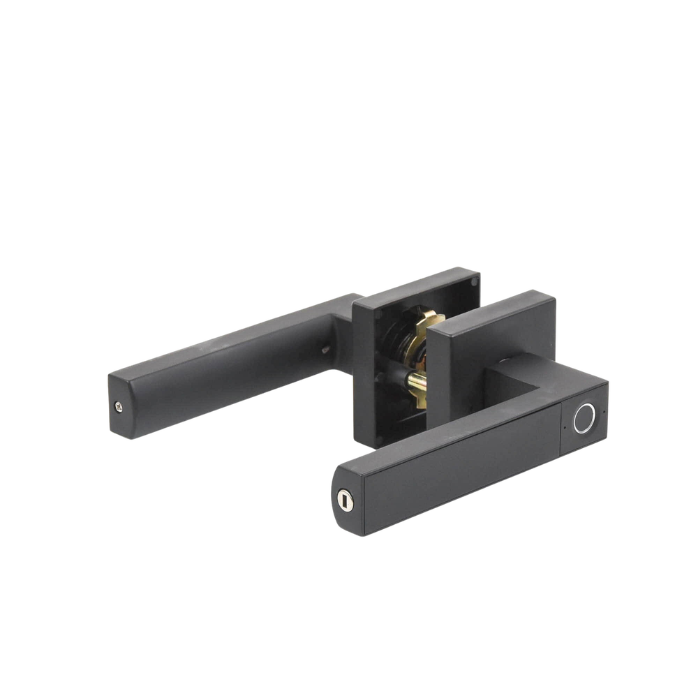 Manija Castelli Biométrica/ Acabado Negro / 30 usuarios/Para Puerta Izq o Derecha de 60-70mm - Image 2