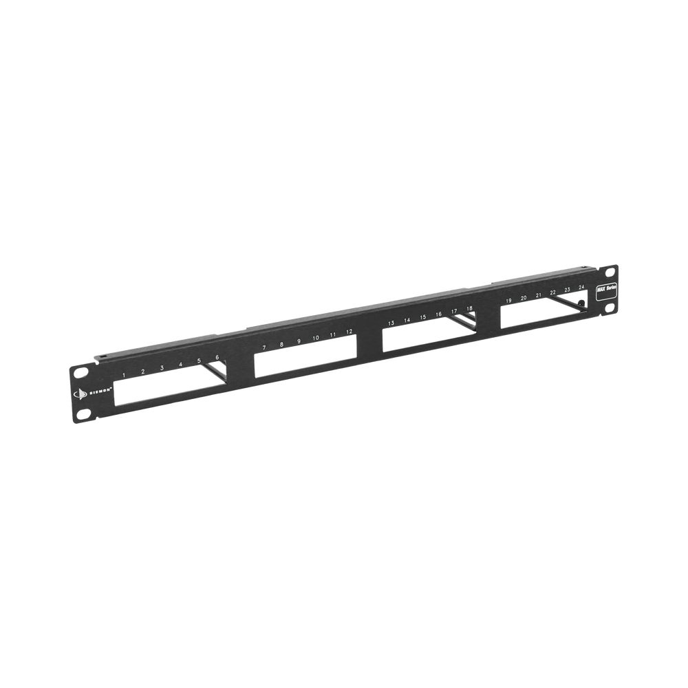 Patch Panel MAX Modular (Vac?o), de 24 Puertos, Plano, 1UR - Image 2