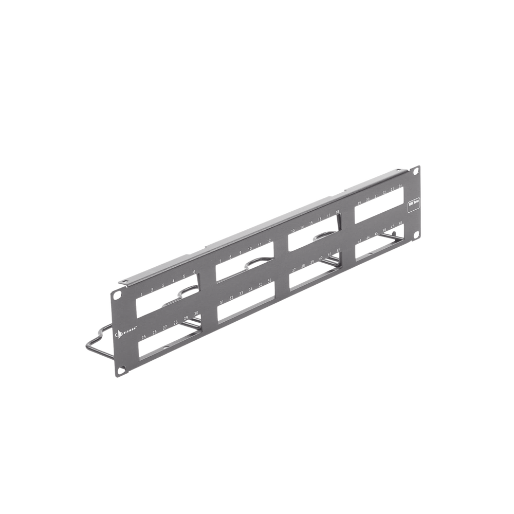 Patch Panel MAX Modular (vacío), de 48 Puertos, Plano, 2UR - Image 5