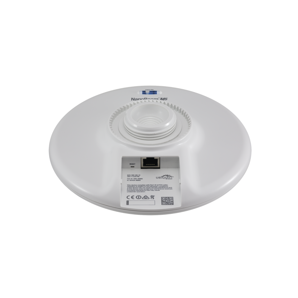 NanoBeam airMAX M5 CPE, hasta 150 Mbps, 5 GHz (5150 - 5875 MHz) con antena integrada de 19 dBi - Image 4