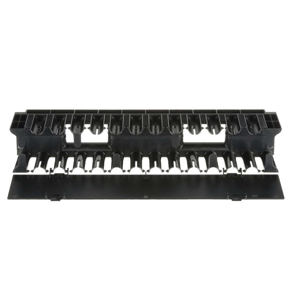 Organizador de Cables Horizontal NetManager, Sencillo (Solo Frontal), Para Rack de 19in, 2UR - Image 3