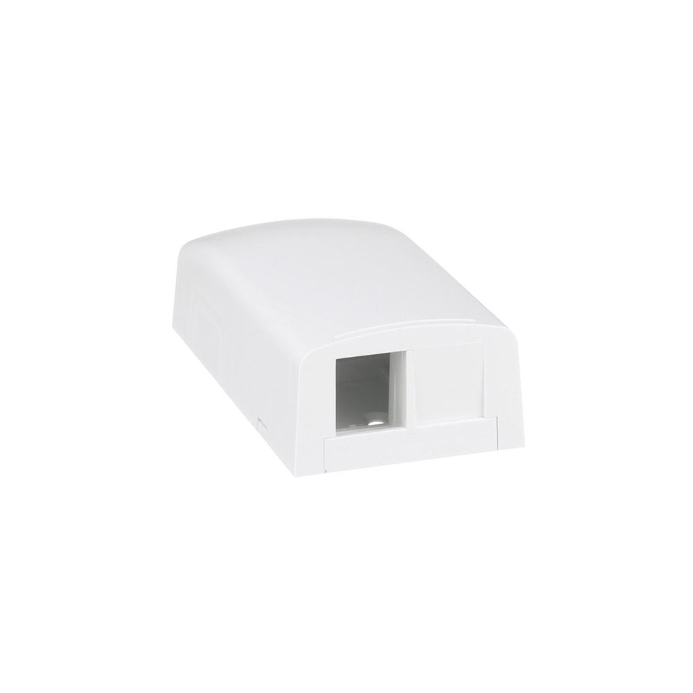 Caja de Montaje en Superficie, Para 2 M?dulos Keystone, Color Blanco - Image 2