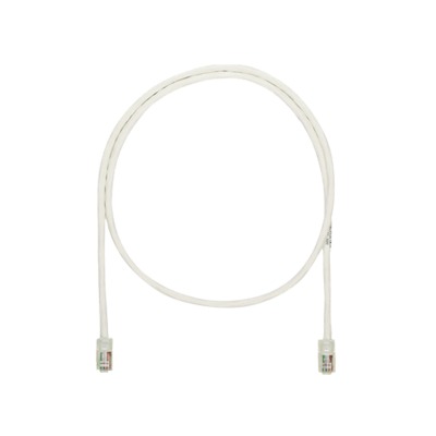 Cable de Parcheo UTP Categor?a 5e, con Plug Modular en Cada Extremo - 1 Metro (3.28 Pies) - Blanco Mate