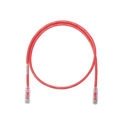 Cable de Parcheo UTP Categor?a 6, con Plug Modular en Cada Extremo - 4.3 Metros (14.11 Pies) - Rojo