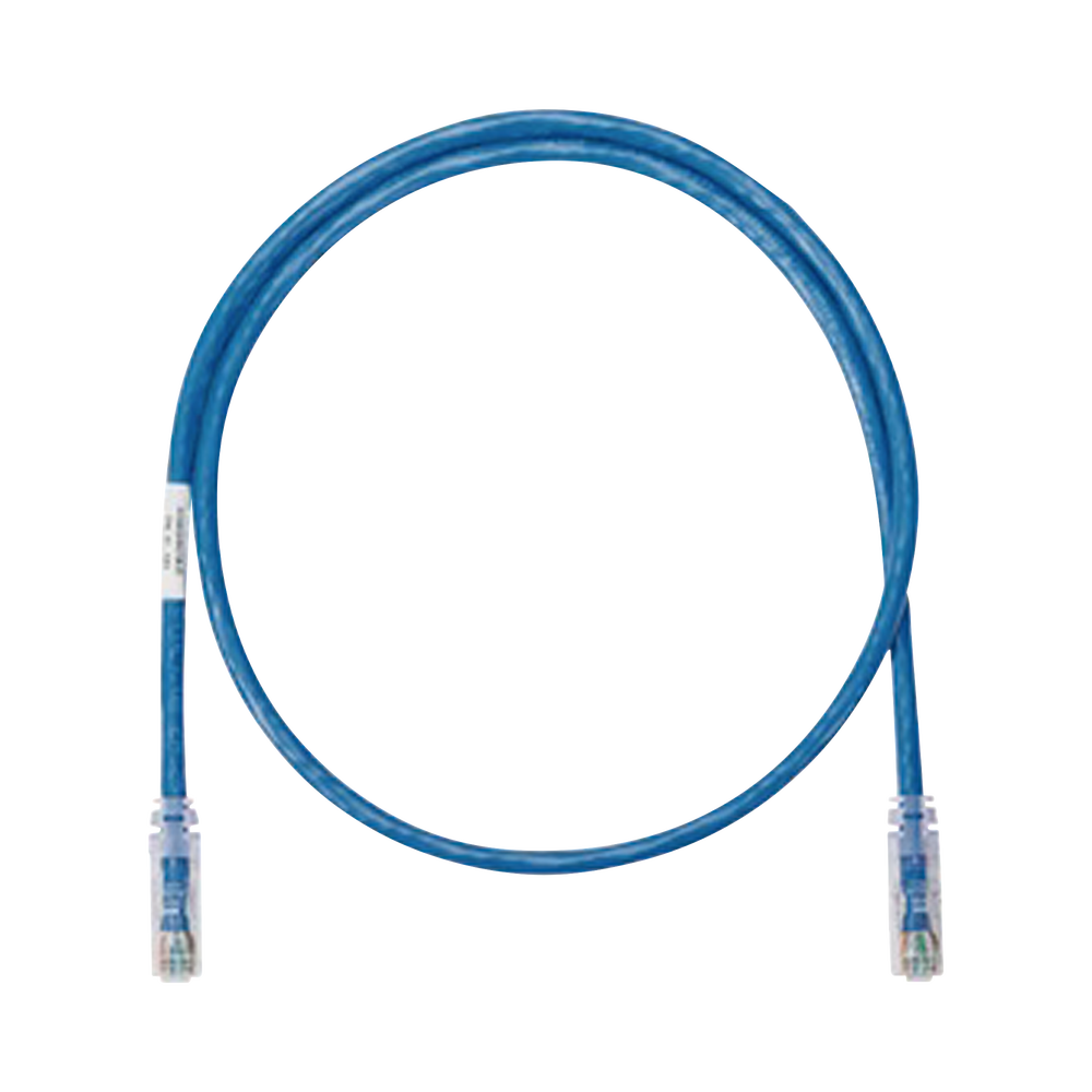 Cable de Parcheo UTP Categor?a 6, con Plug Modular en Cada Extremo - 1.22 Metros (4 Pies) - Azul