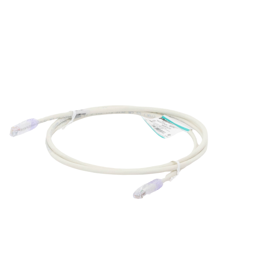 Cable de Parcheo UTP Categor?a 6, con Plug Modular en Cada Extremo - 1.5 Metros (4.92 Pies) - Blanco Mate