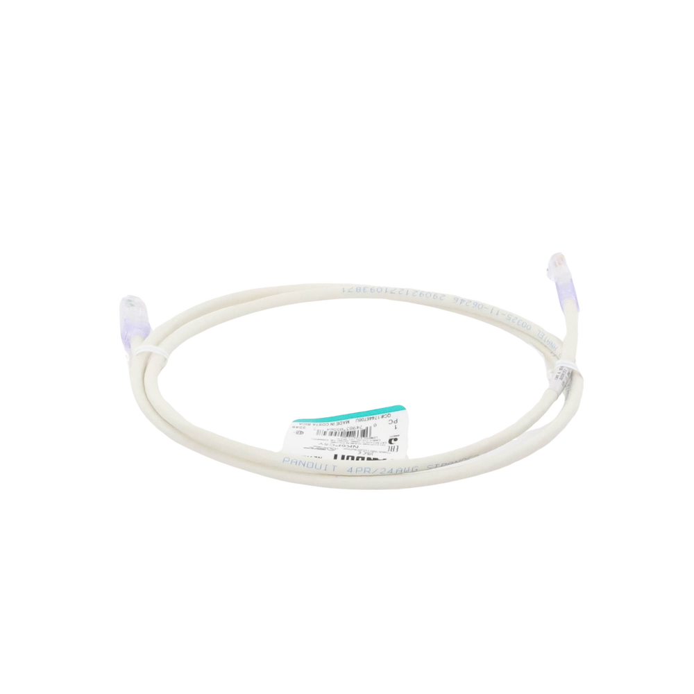 Cable de Parcheo UTP Categor?a 6, con Plug Modular en Cada Extremo - 1.5 Metros (4.92 Pies) - Blanco Mate - Image 3