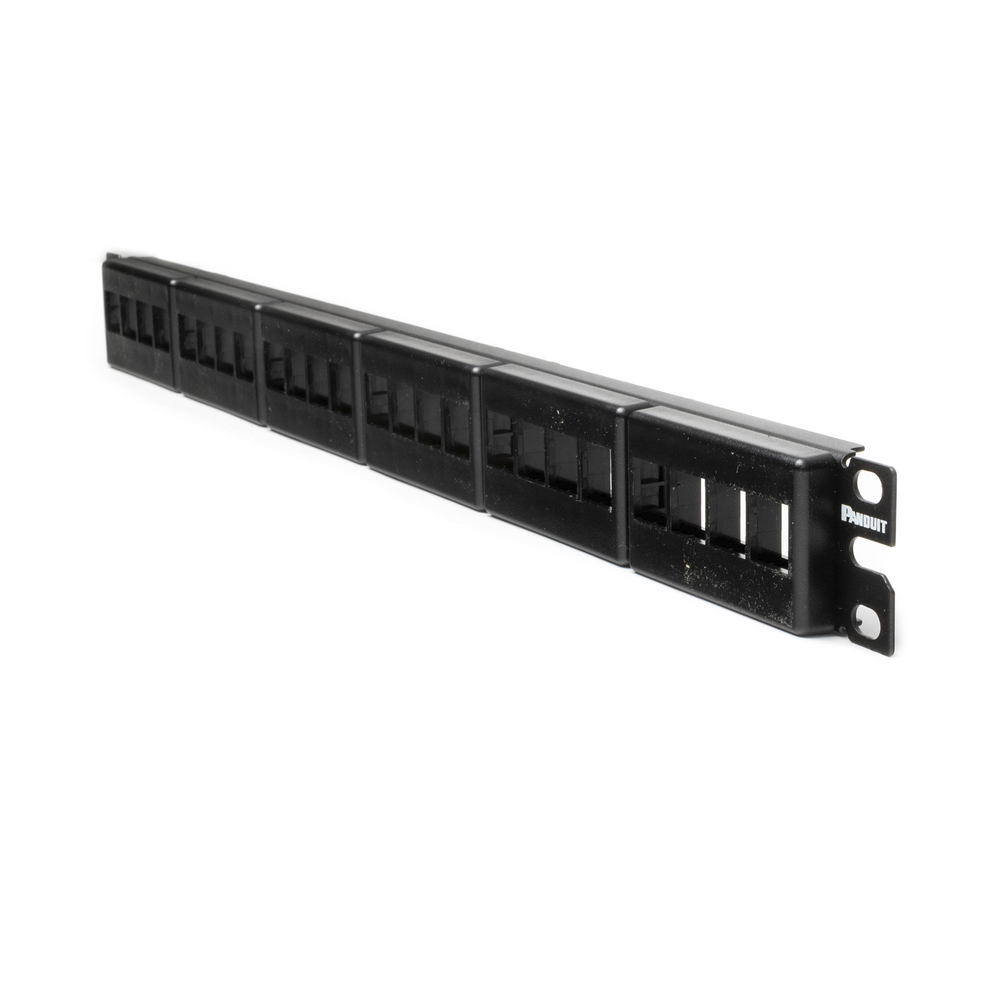 Panel de Parcheo Modular Keystone (Sin Conectores), de 24 Puertos, Espacio Para Identificaci?n con Etiqueta Adhesiva, 1UR - Image 2