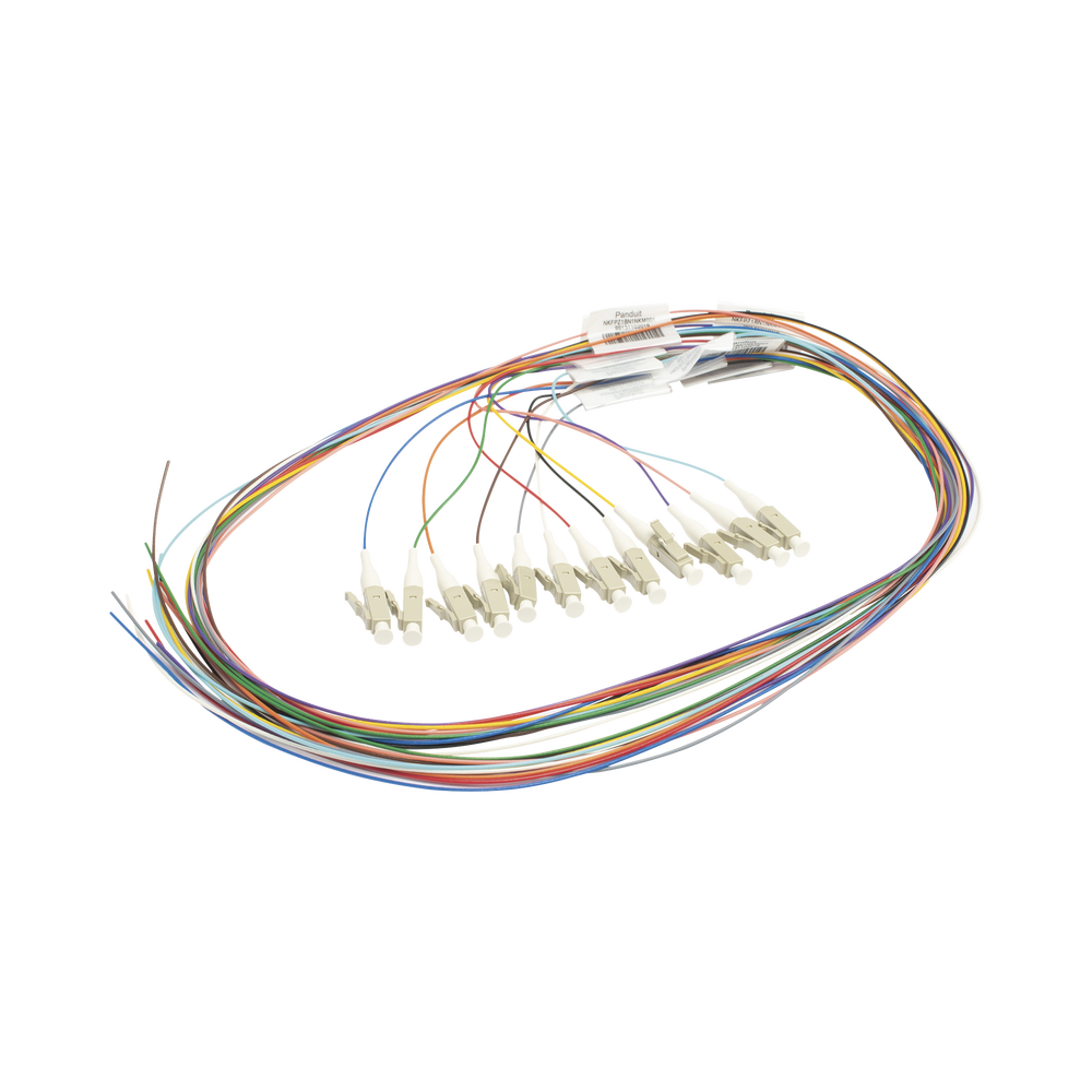 Kit de 12 Pigtails con Conector LC, Multimodo 50/125 OM4, 900um, de 1 Metro (3.28 Pies) - Image 2