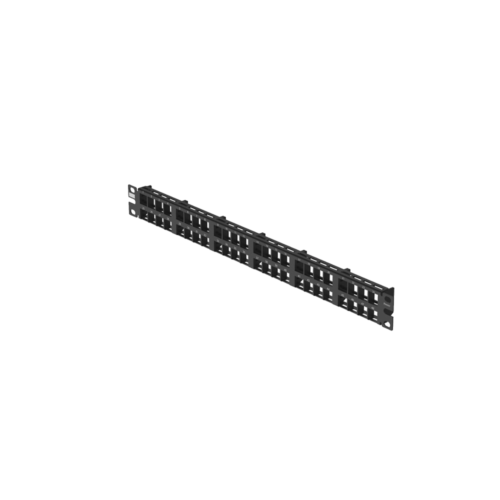 Panel de Parcheo Modular de Alta Densidad, Keystone (Sin Conectores), Identificaci?n con Etiqueta Adhesiva, de 48 Puertos en 1 UR - Image 3