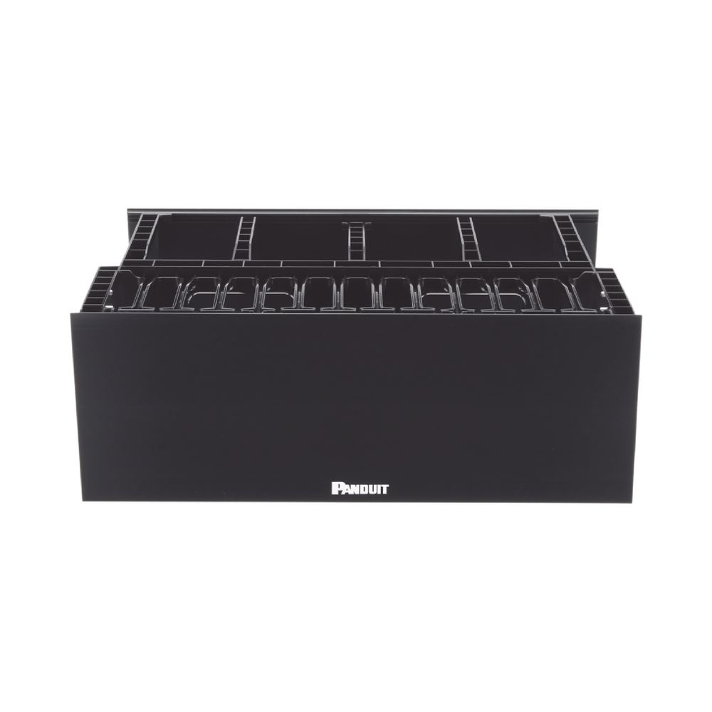 Organizador de Cables Horizontal NetManager de Alta Densidad, Doble (Frontal y Posterior), Para Rack de 19in, 4UR - Image 2
