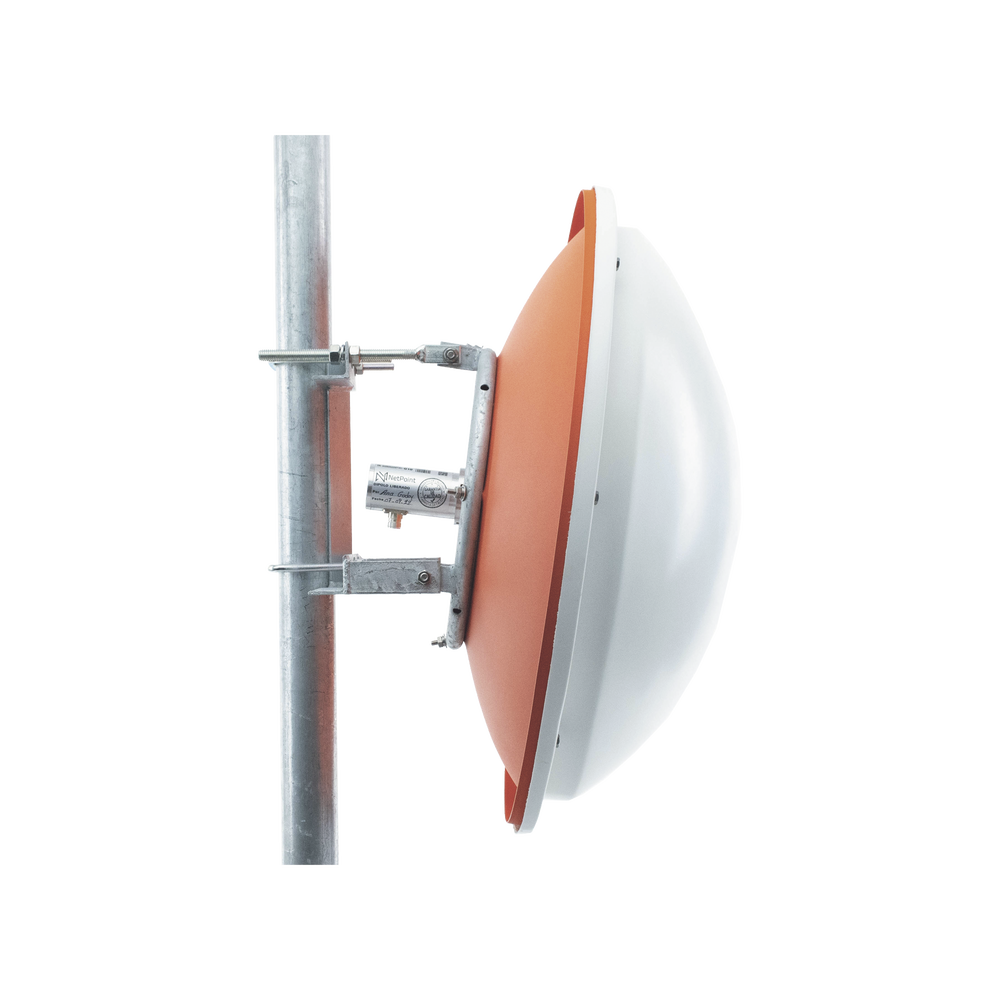 Antena altamente Direccional / 2 ft / 4.9-6.4 GHz / Diseñada para ambientes salinos / Ganancia 30 dBi / SLANT de 45 ° y 90 ° / Incluye jumper, radomo y montaje de acero inoxidable. - Image 4