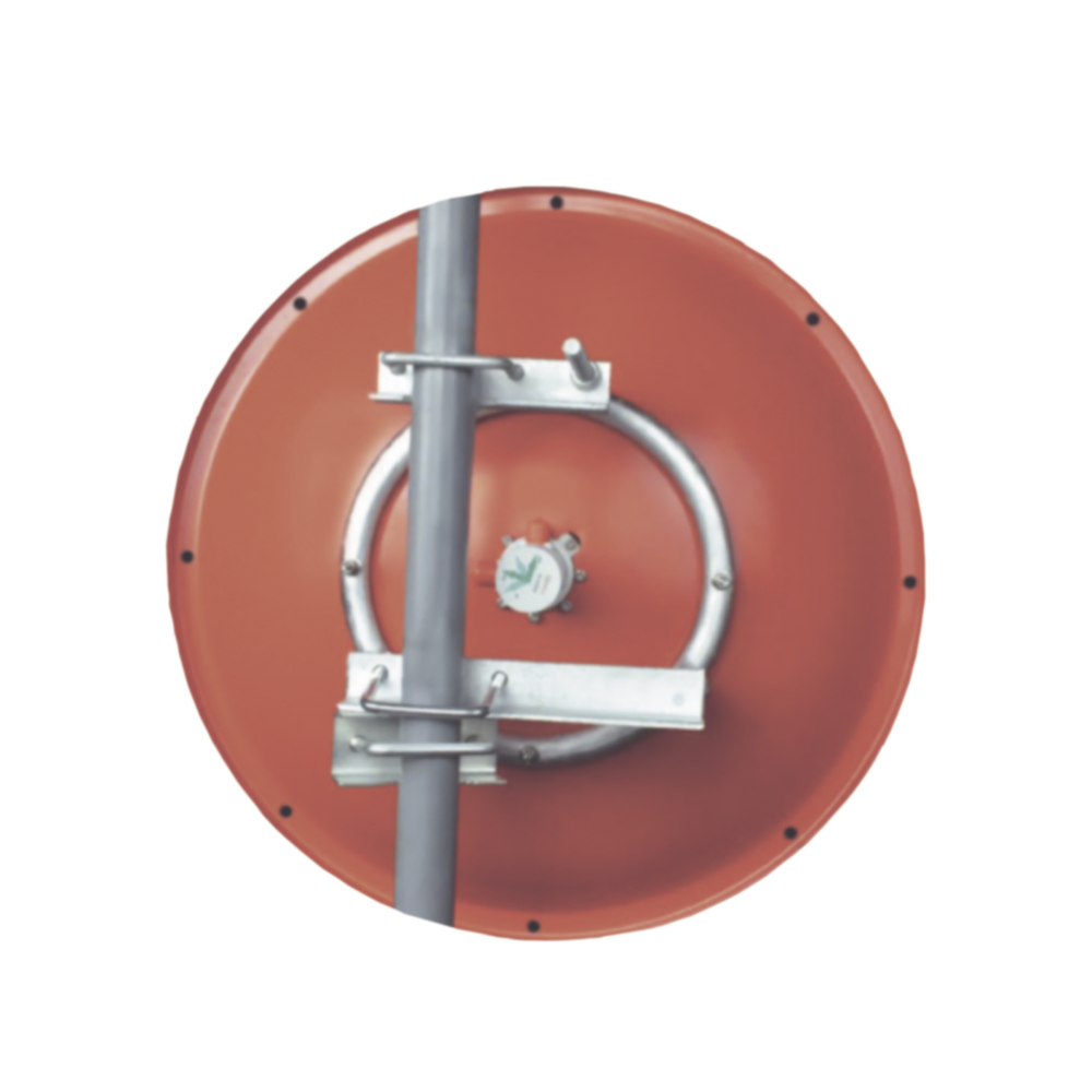 Antena altamente Direccional / 4 ft / 4.9-6.4 GHz / Diseñada para ambientes salinos / Ganancia 37 dBi / SLANT de 45 ° y 90 ° / Incluye radomo, jumper y montaje de acero inoxidable. - Image 2