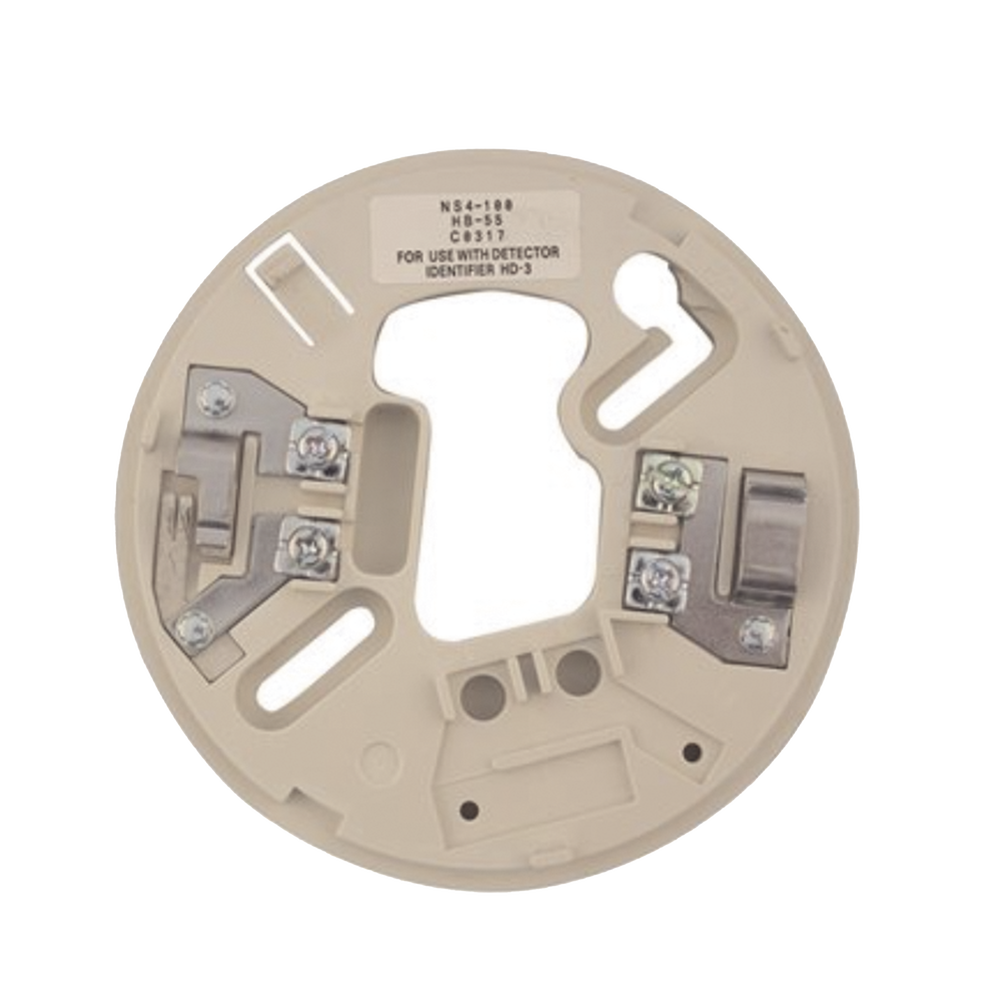 Base Para Detector Convencional Hochiki, Diámetro 4", 2 Hilos, 24 Vcd (0300-04030 IT), Color Hueso - Image 2