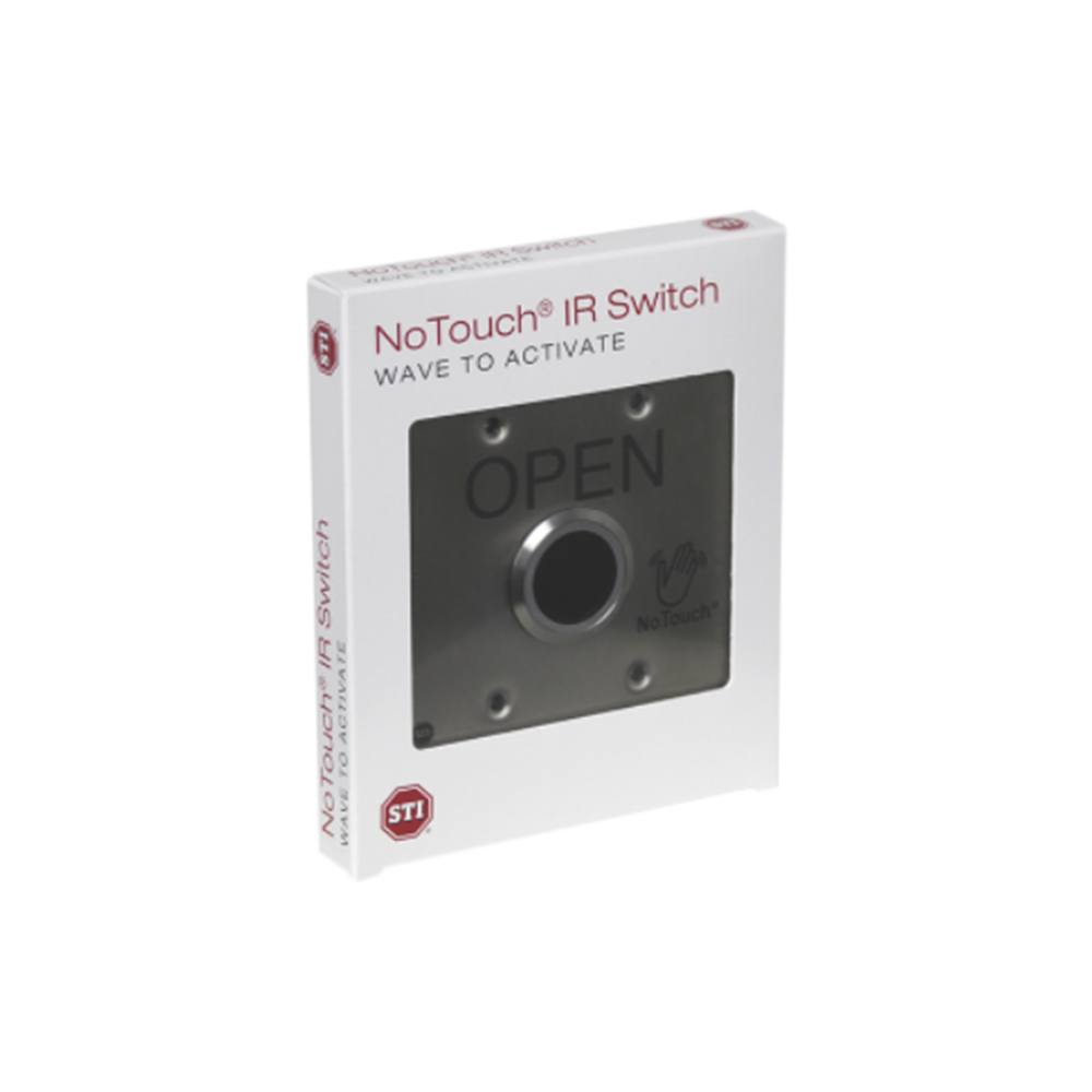 Interruptor IR NoTouch® de Acero Inoxidable, Salida Doble, ABIERTO - Image 4