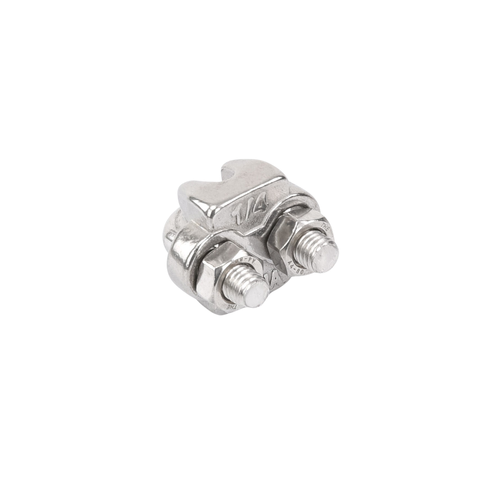 Nudo/ Perro/ Abrazadera Acero Forjado para Cable de 1/4", Acero Inoxidable. - Image 5