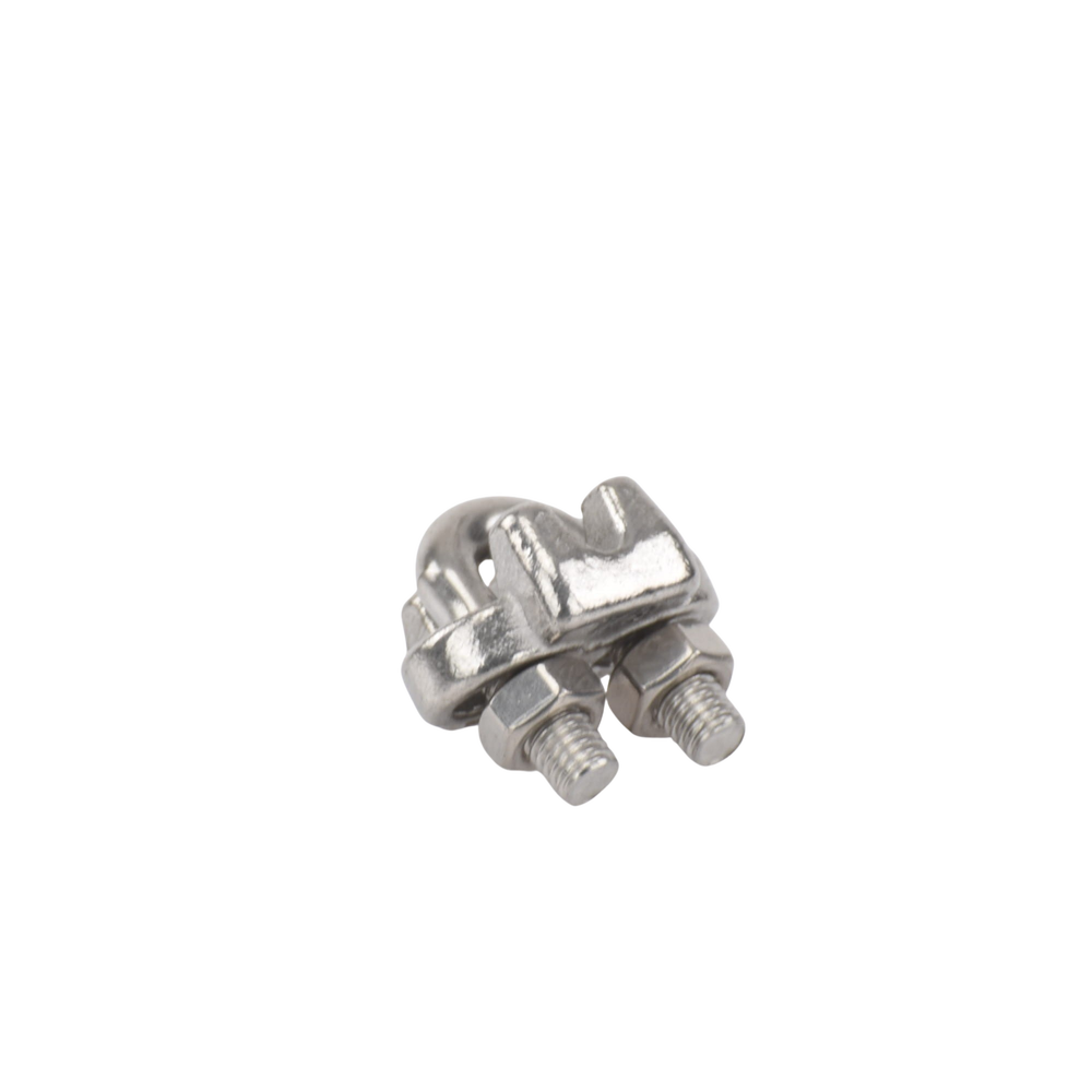 Nudo/ Perro/ Abrazadera Acero Forjado para Cable de 1/8", Acero Inoxidable. - Image 5