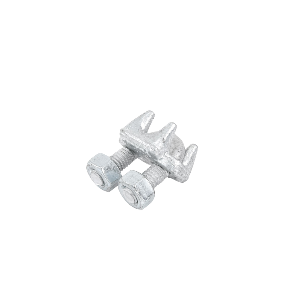 Nudo/ Perro/ Abrazadera Acero Forjado para Cable de 3/8", Galv. por Inmersión en Caliente. - Image 2