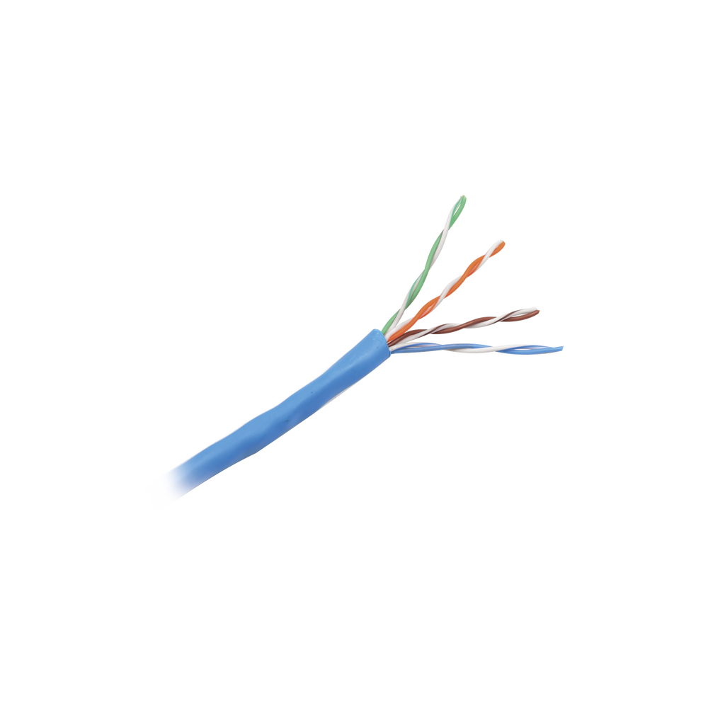 Bobina de Cable UTP de 305 Metros (1000 Pies) de Cobre, NetKey, Azul, Categor?a 5e (24 AWG), Riser (CMR), de 4 Pares - Image 3