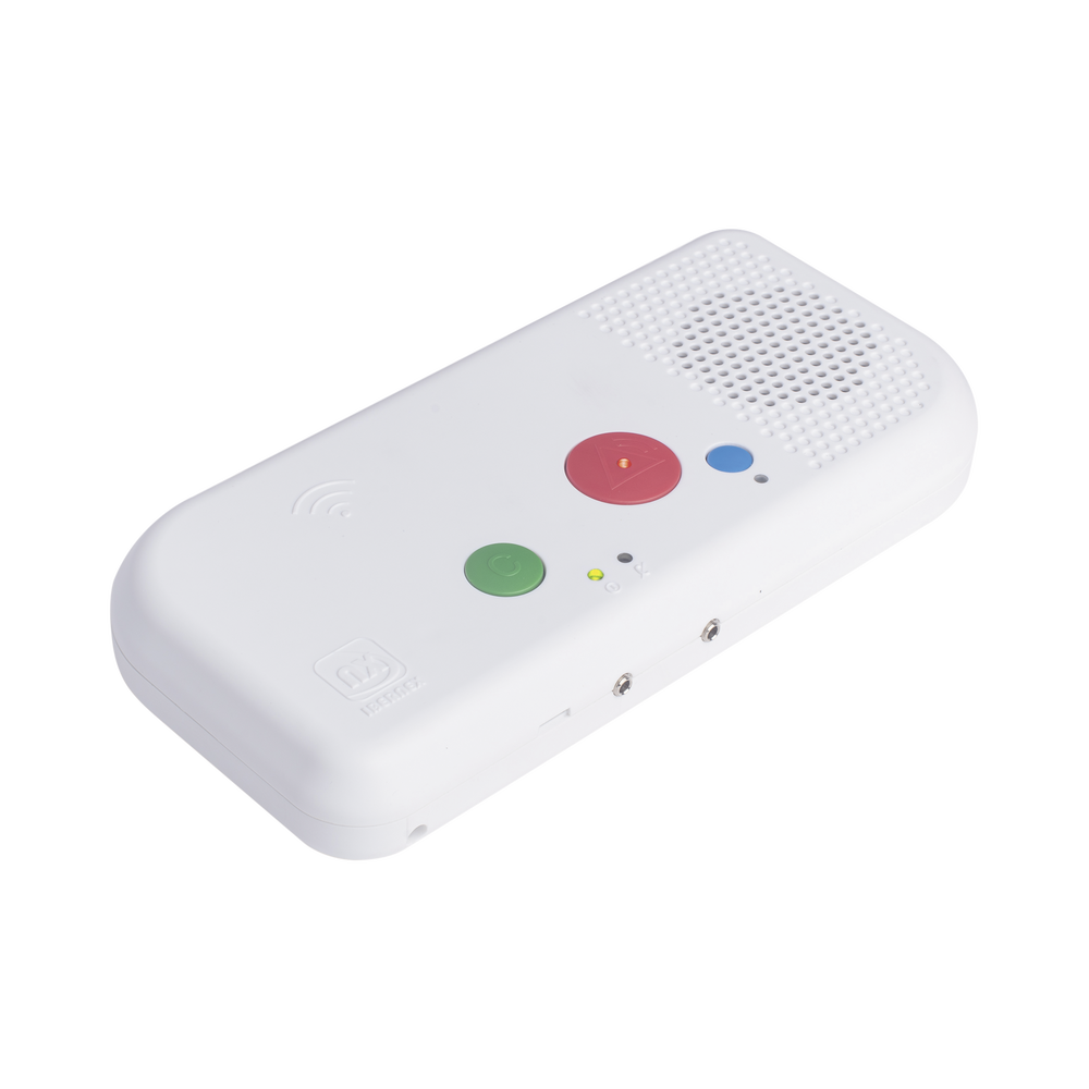 Terminal de Habitación IP para Hospital / Botón Azul de Llamada a Médico / Lector RFID 125 KHz / SIP / PoE / Compatible con NX1071 y NX1075