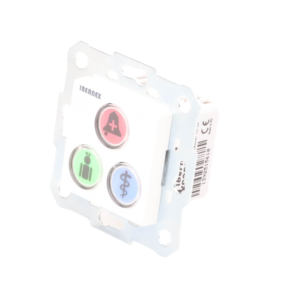 Modulo de 3 Botones iluminados con Lector RFID 125 KHz / Alarma / Cancelar y Código Azul / BUS RS485 / Compatible con NX0019/B, NX1021 y NX0015 - Image 5