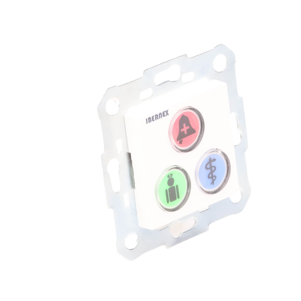 Modulo de 3 Botones iluminados con Lector RFID 125 KHz / Alarma / Cancelar y Código Azul / BUS RS485 / Compatible con NX0019/B, NX1021 y NX0015 - Image 7