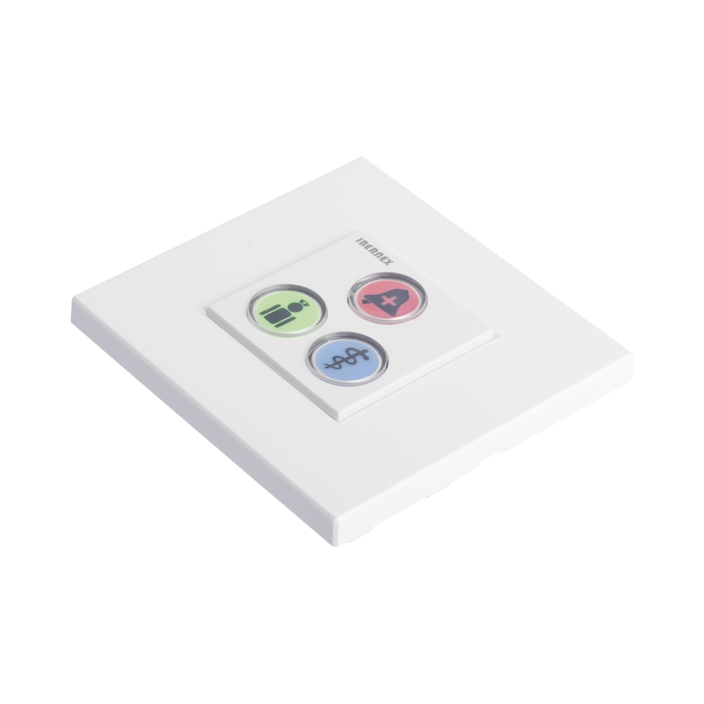 Modulo de 3 Botones iluminados con Lector RFID 125 KHz / Alarma / Cancelar y Código Azul / BUS RS485 / Compatible con NX0019/B, NX1021 y NX0015 - Image 3