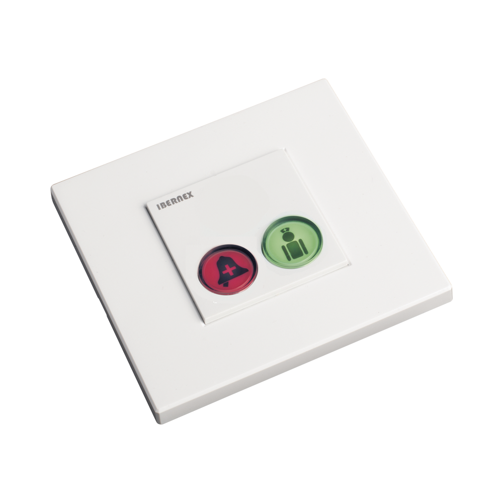Modulo de 2 Botones iluminados con Lector RFID 125 KHz / Alarma y Cancelar / BUS RS485 / Compatible con NX0019/B, NX1021 Y NX0015