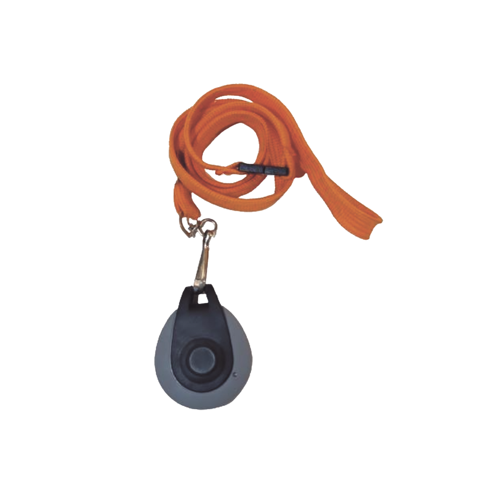 Tag colgante con botón de alarma para control de errantes, control de acceso y localización Ibernex