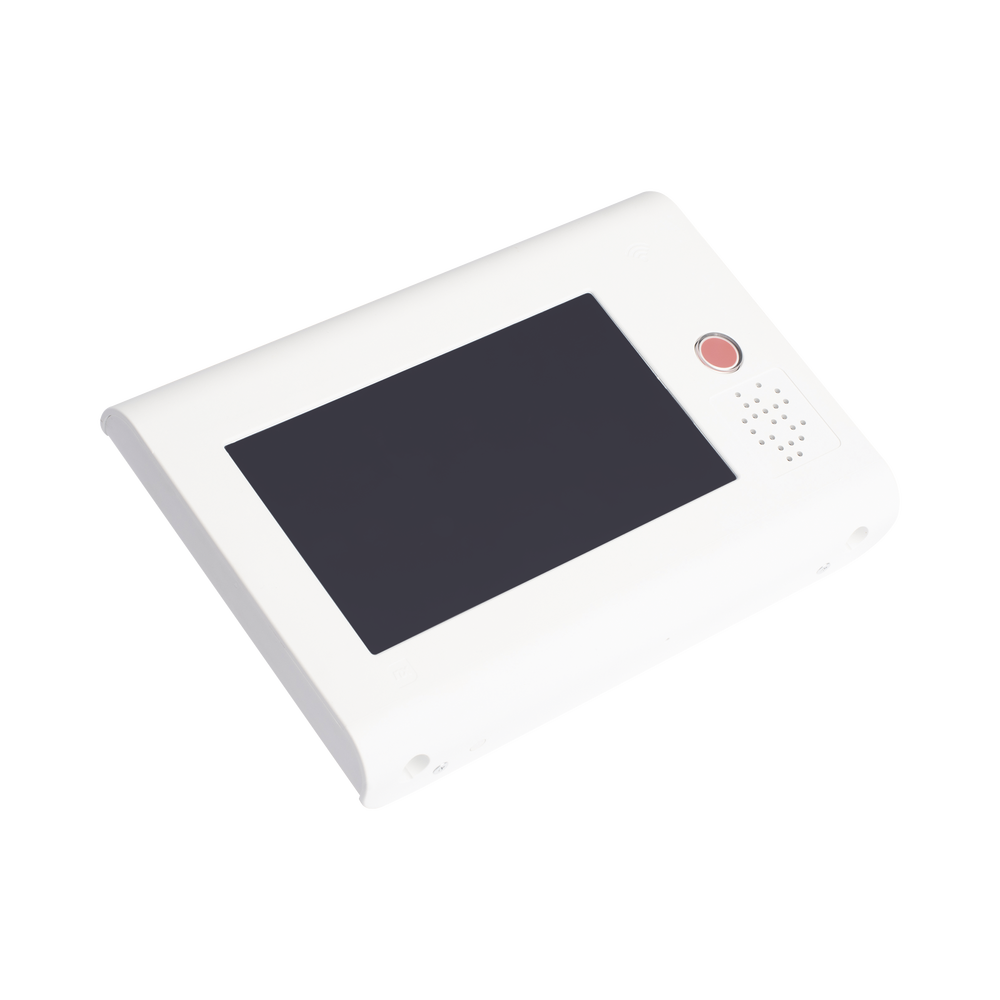 Terminal de Habitación IP para Hospitales / Lector RFID 125 KHz / Audio Bidireccional / SIP / PoE / Pantalla Táctil 7" / Compatible con NX1071 y NX1075 - Image 3