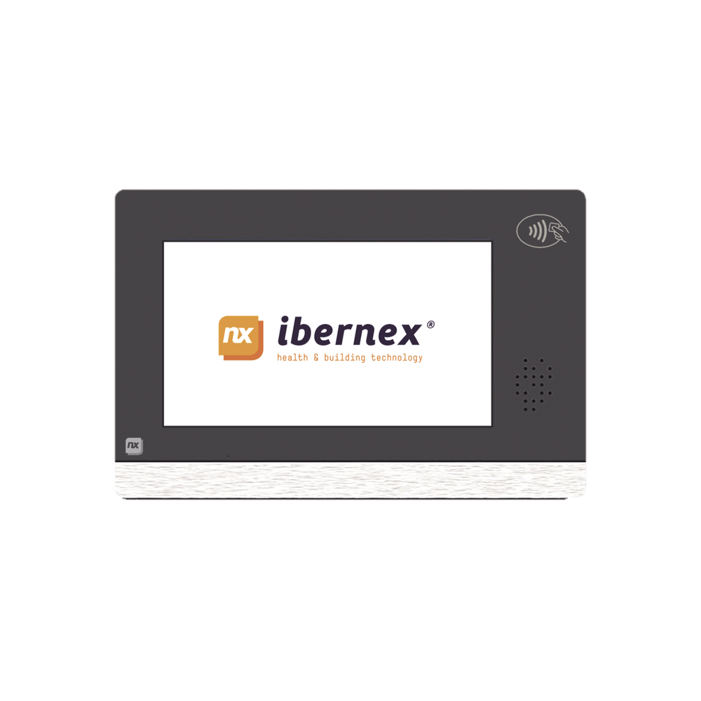Terminal de Habitación IP / Lector RFID 125 KHz / Audio Bidireccional / SIP / PoE / Pantalla Táctil 9" / Compatible con NX1071 y NX1075