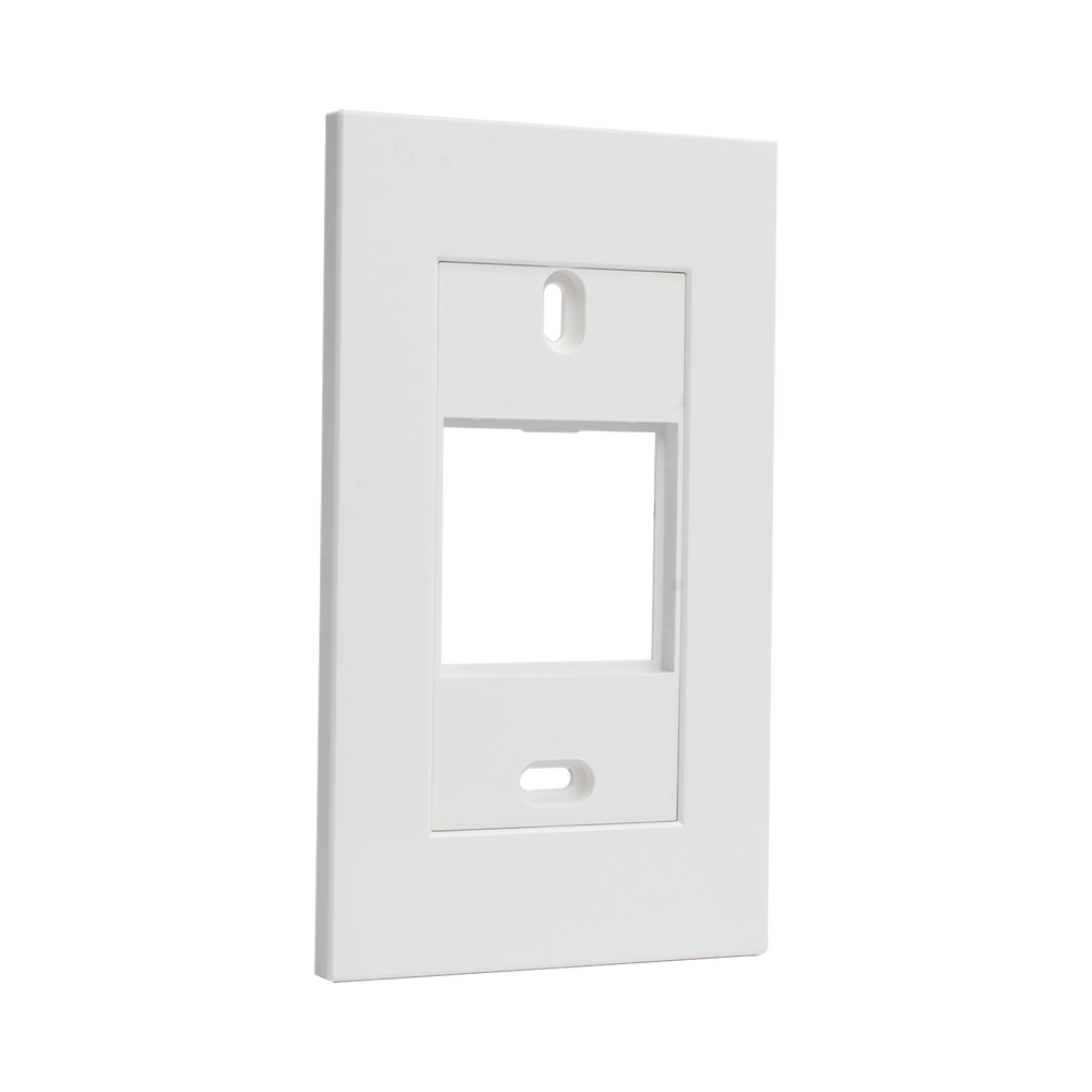 Marco blanco con placa metalica para caja americana - Image 3