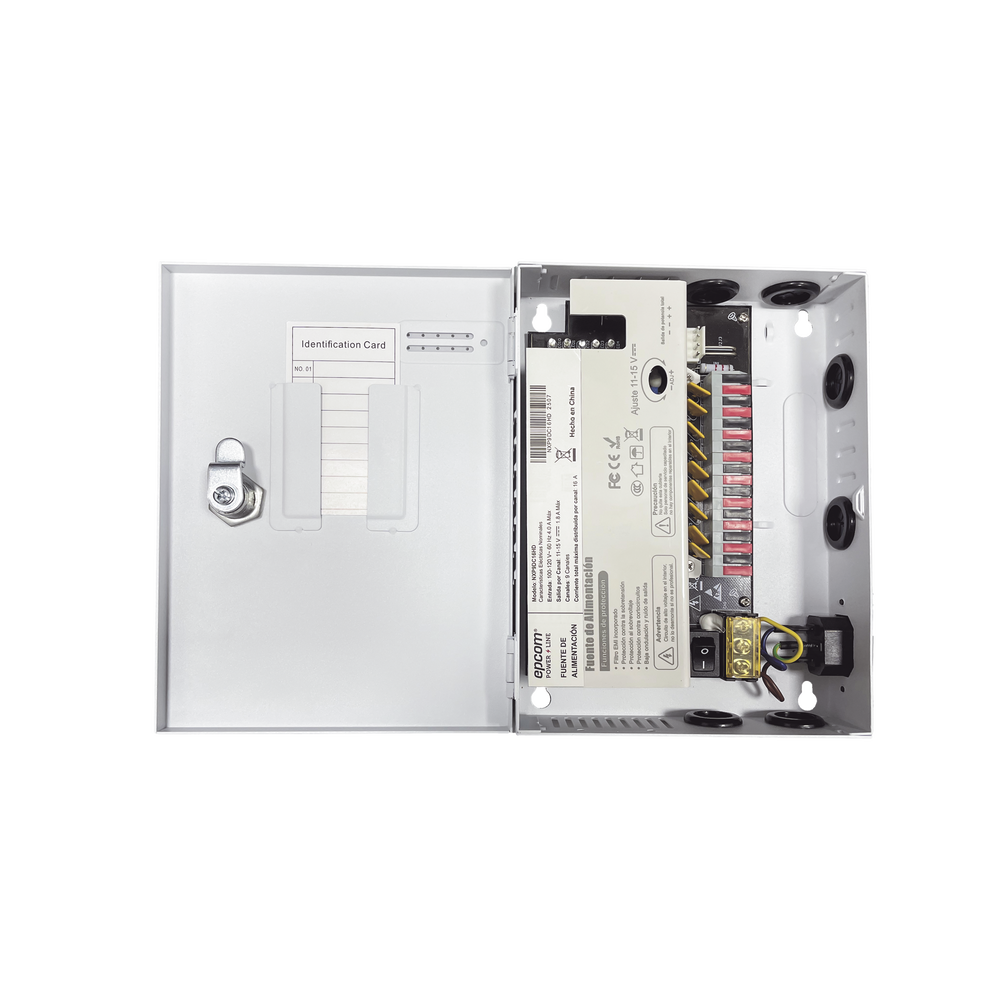 Fuente / 11-15 V / 9 canales / 16 A / Alta tecnología en seguridad / Doble ventilador / Hasta 1.8 Amperes por Salida / Filtro de ruido por canal / Diseño de alta gama. - Image 7