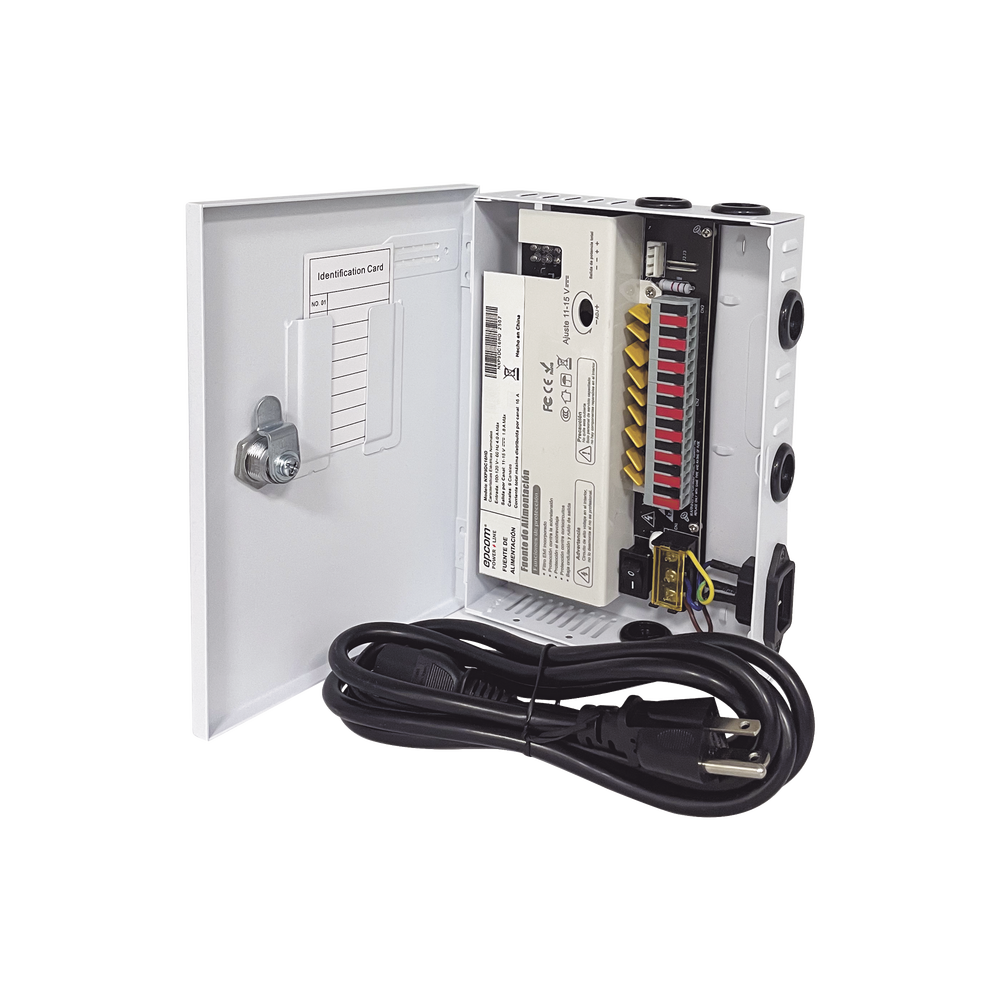 Fuente / 11-15 V / 9 canales / 16 A / Alta tecnología en seguridad / Doble ventilador / Hasta 1.8 Amperes por Salida / Filtro de ruido por canal / Diseño de alta gama. - Image 8