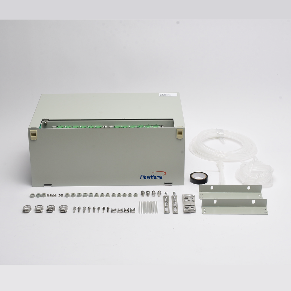 Distribuidor de Fibra ?ptica para 96 Empalmes, con 96 Acopladores SC/APC y 96 Pigtails, 19, 4 UR - Image 2