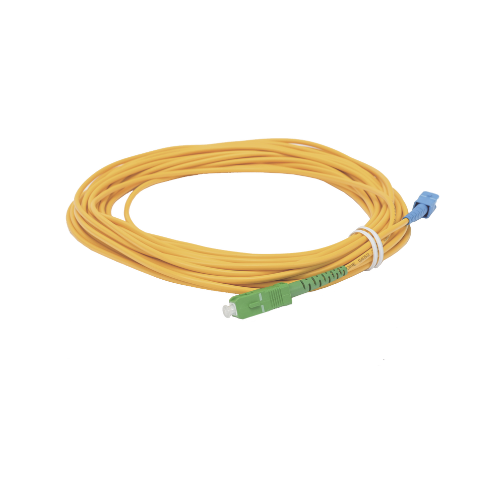 Jumper de Fibra ?ptica Simplex, Monomodo, con Conectores SC/UPC-SC/APC, de 10 Metros (32.81 Pies) - Image 2