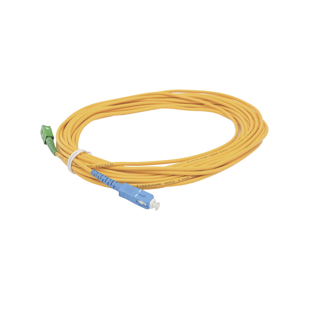 Jumper de Fibra ?ptica Simplex, Monomodo, con Conectores SC/UPC-SC/APC, de 10 Metros (32.81 Pies) - Image 3