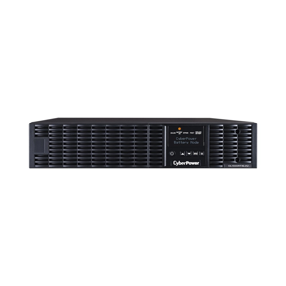 UPS de 1500 VA/1350 W, Online Doble Conversión, Entrada 120 Vca NEMA 5-15P, Onda Senoidal Pura, Rack o Torre de 2 UR, Con  8 Tomas NEMA 5-15R