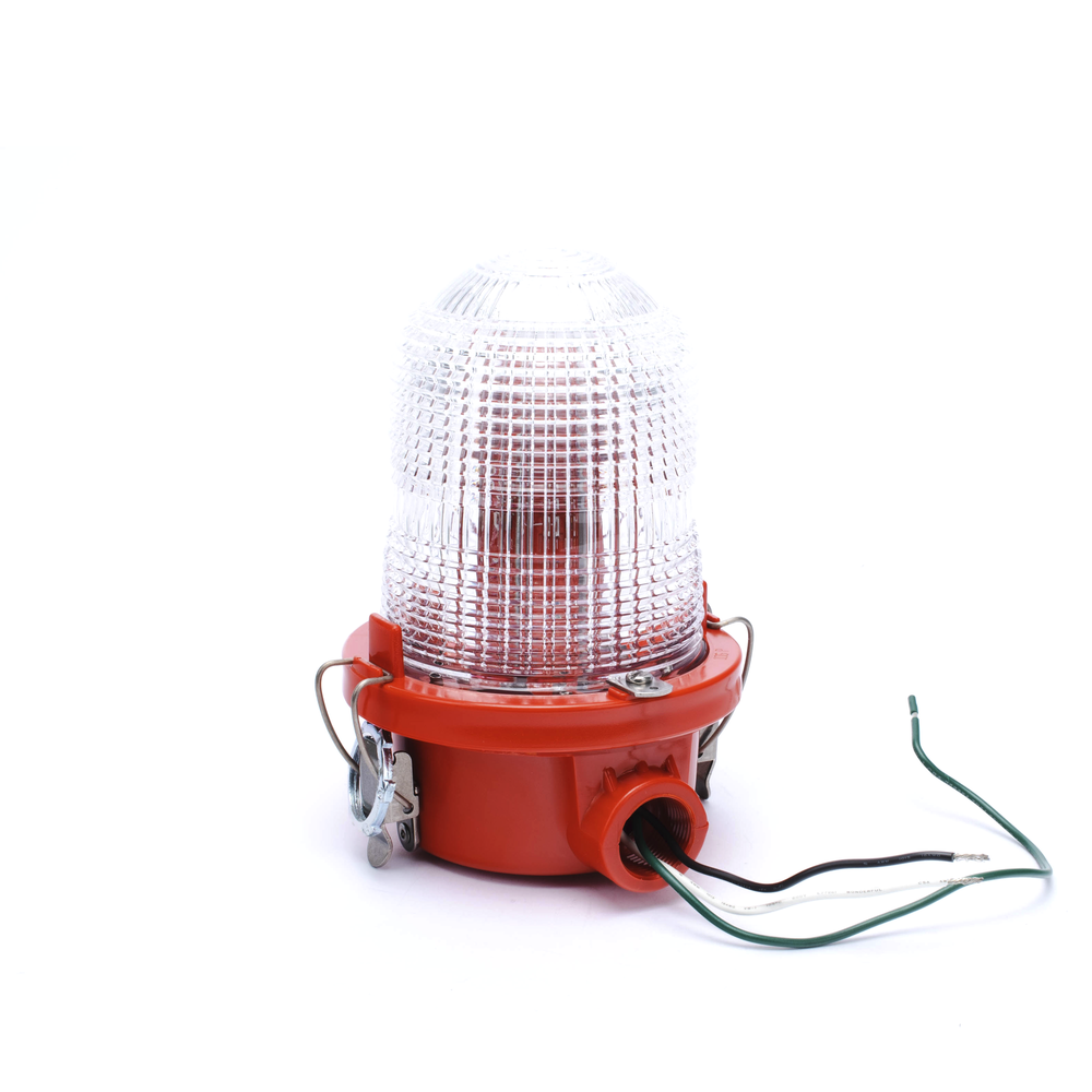 Luz de Obstáculo FAA Tipo L-810 / LED Rojo e Infrarrojo / Intensidad Baja / Consumo 12W / 120-240V AC / Intensidad 32.5 CD / Haz Vertical 10° / Cobertura 360° / Base Valox™ / IP65 - Image 3