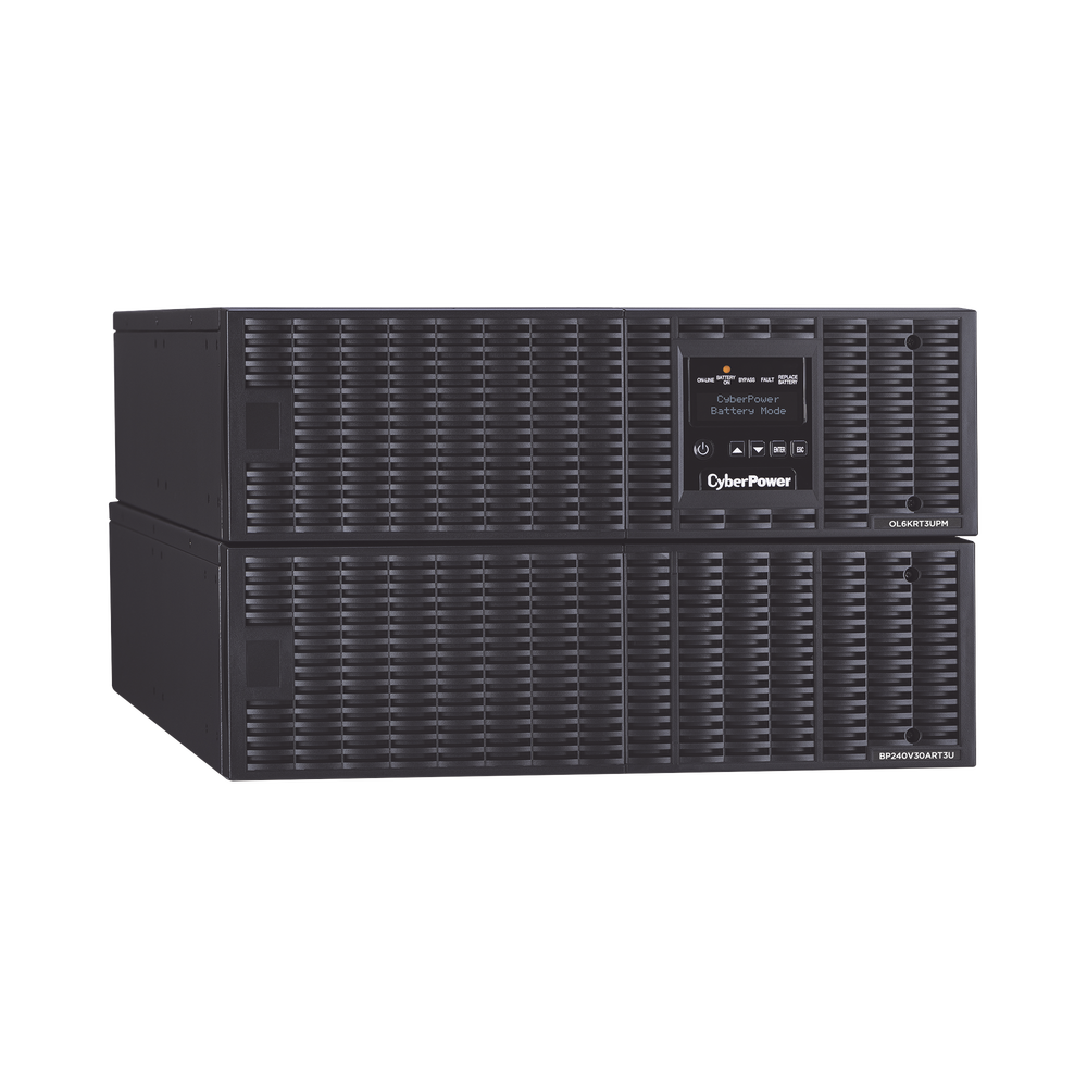 UPS de 6000 VA/5400 W, Online Doble Conversión, 200 - 240 Vac de Entrada NEMA L6-30P, Onda Senoidal Pura, Torre o Rack de 6 UR, Con 2 Tomas NEMA L6-20R y 2 NEMA L6-30R - Image 3